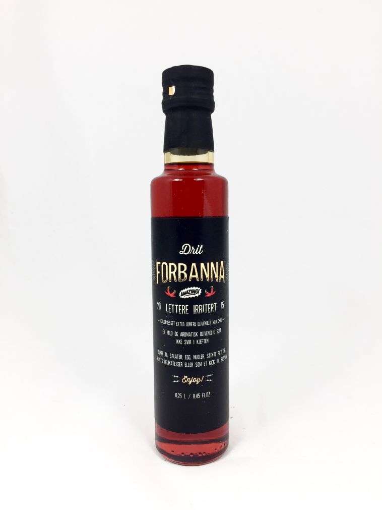 DRIT FORBANNA - LETTERE IRRITERT - 250 ml