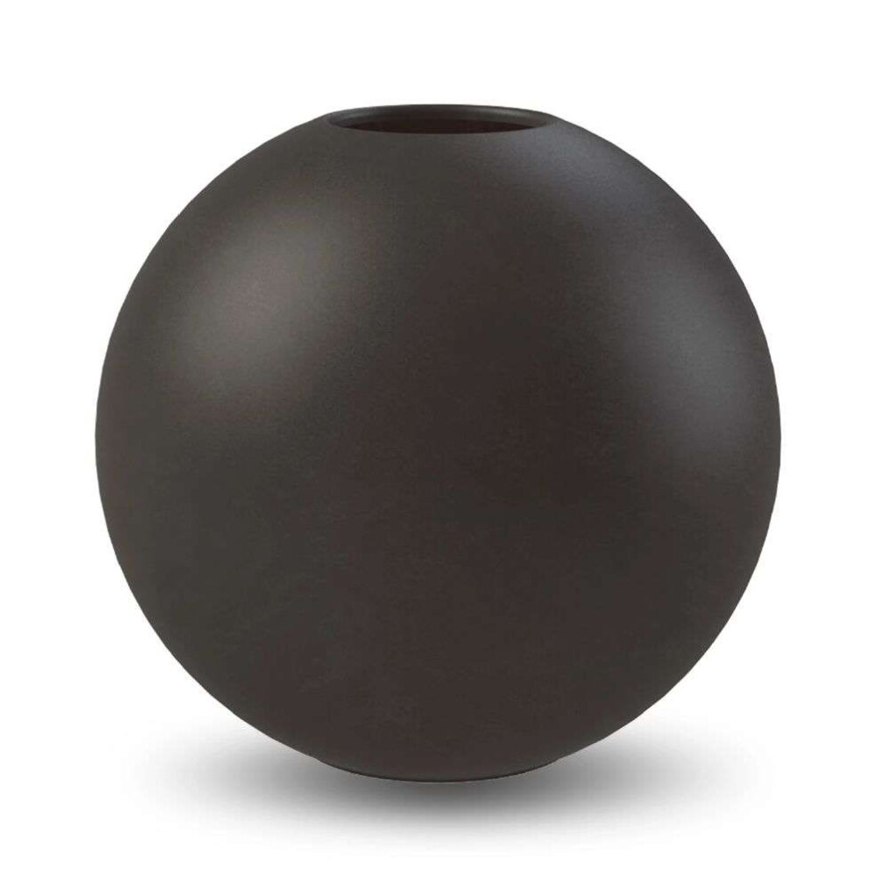 COOEE - VASE BALL - Svart 30 cm