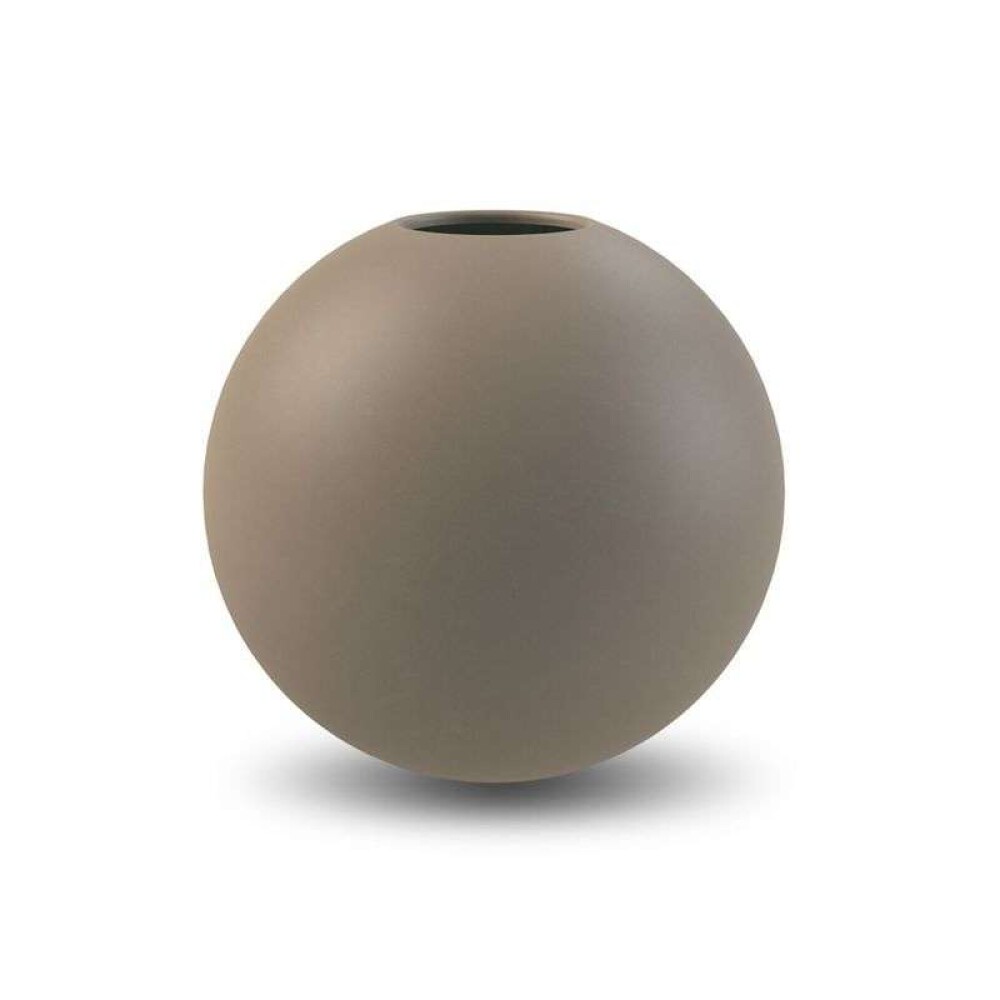 COOEE - VASE BALL - Mud 20 cm