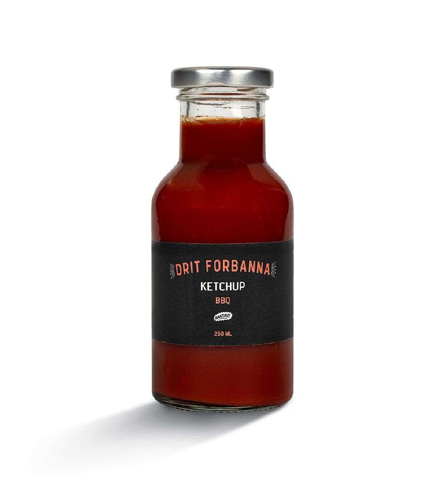DRIT FORBANNA - GOURMET KETCHUP - Rød 250 ml