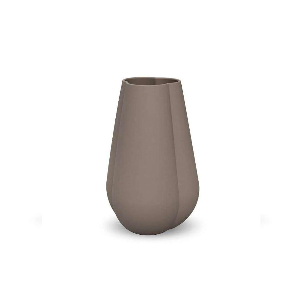 COOEE - VASE CLOVER - Mud 18 cm