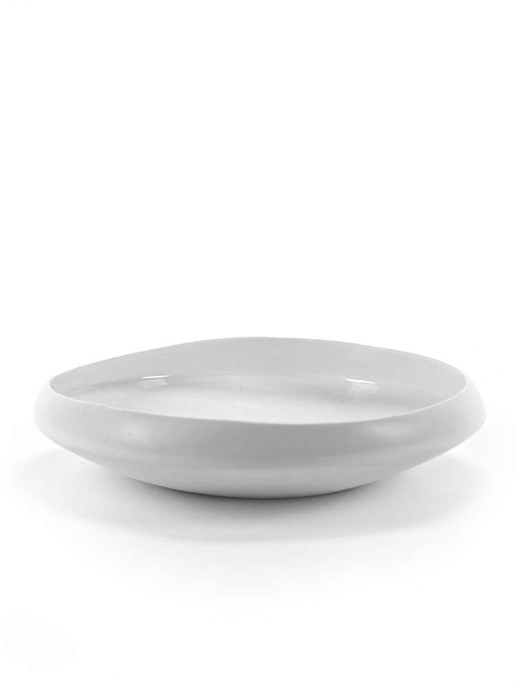 SERAX - IRREGULAR TALLERKEN - Hvit Ø:45x10