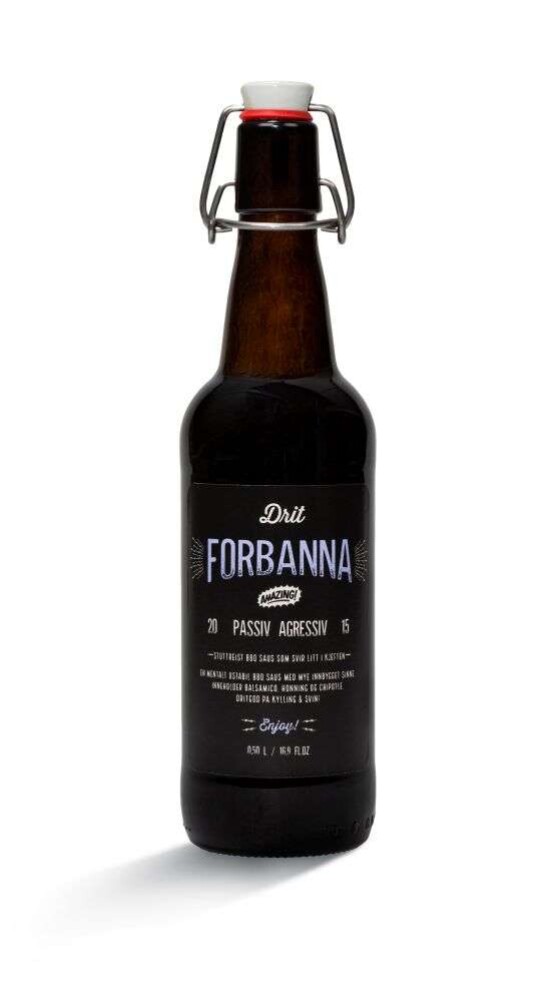 DRIT FORBANNA - PASSIV AGGRESSIV BBQ - 500 ml