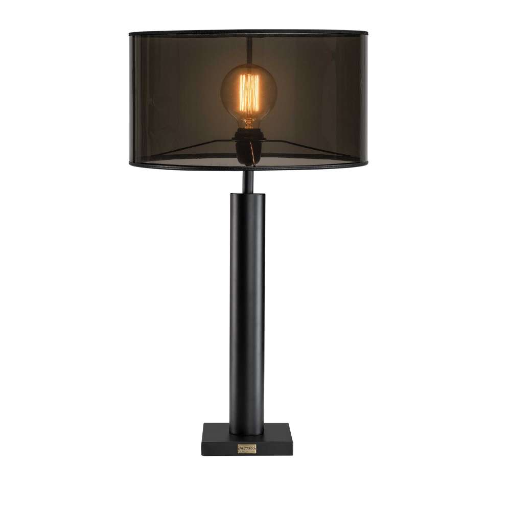 ARTWOOD - BORDLAMPE MILAN - Svart 20x20x71