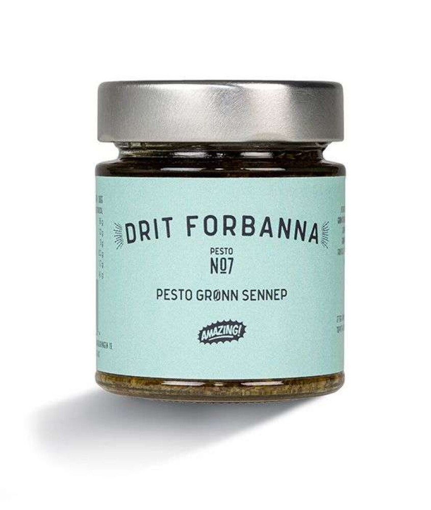 DRIT FORBANNA - PESTO NO7 - GRØNN SENNEP  135g