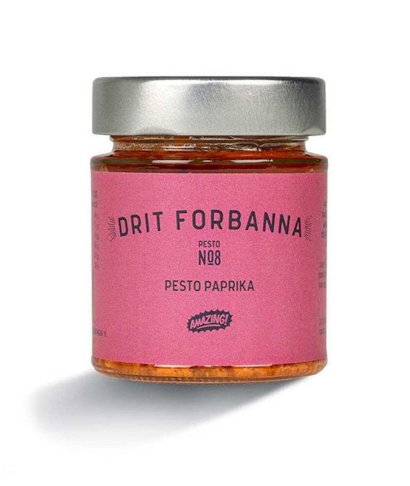 DRIT FORBANNA - PESTO NO8 -  PAPRIKA 135g