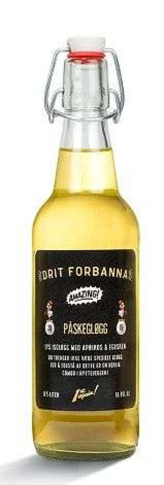 DRIT FORBANNA - PÅSKEGLØGG - Gul 0,5liter