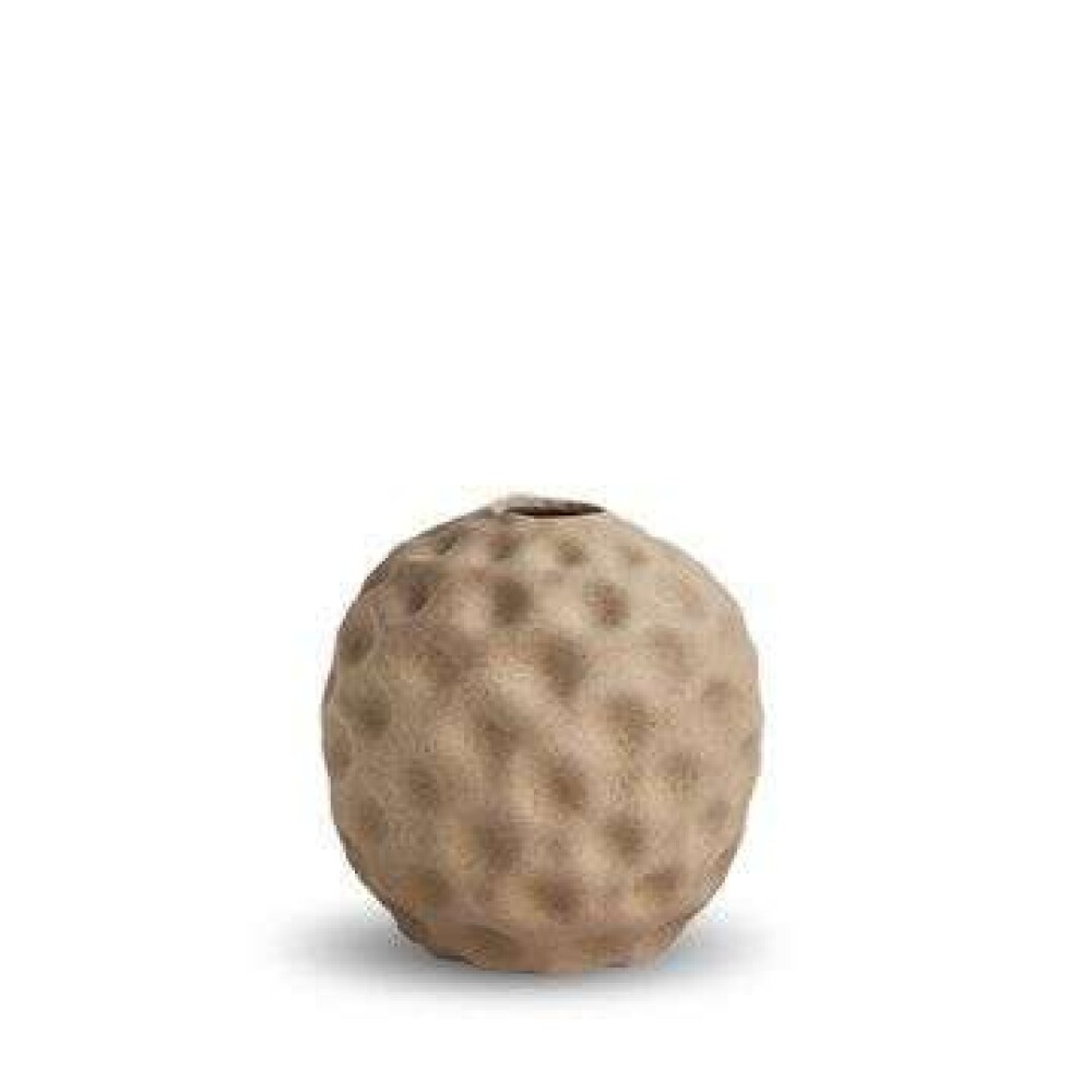 COOEE - VASE SEEDPOD - Walnut 14 cm