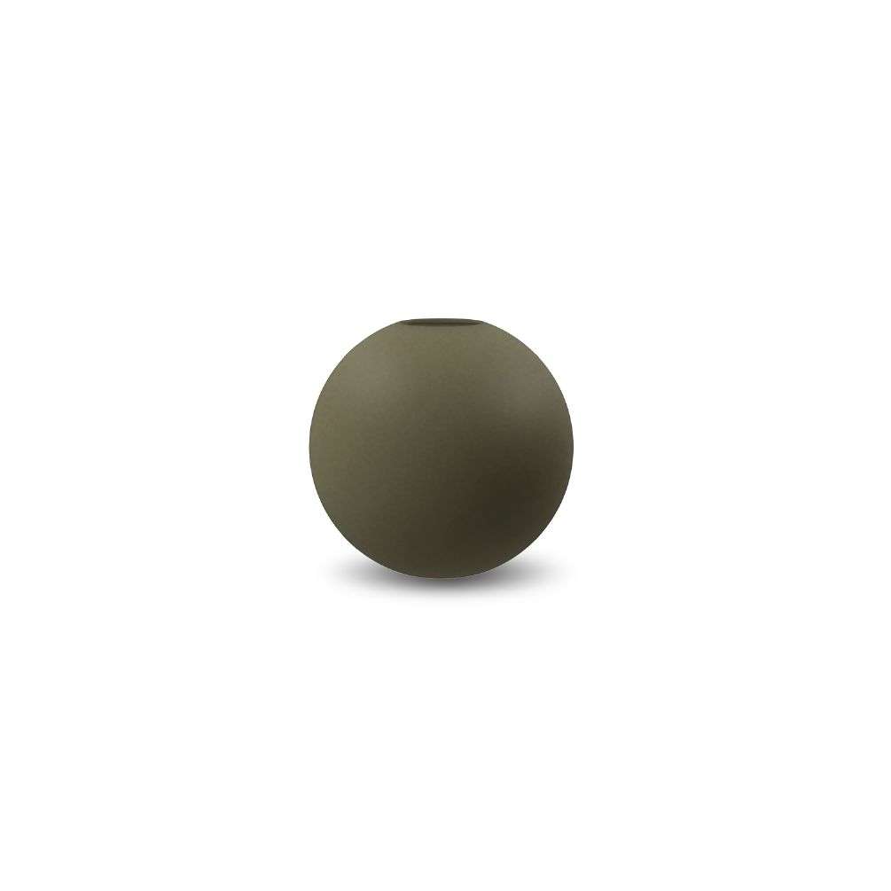 COOEE - VASE BALL - Olive 8 cm
