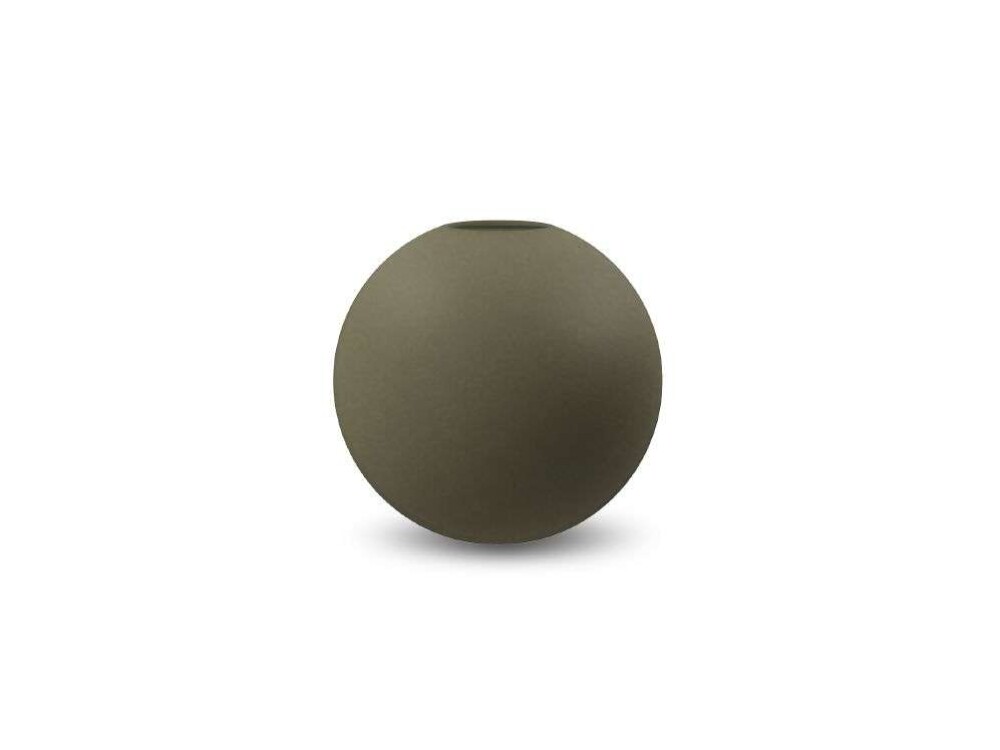 COOEE - VASE BALL - Olive 10 cm