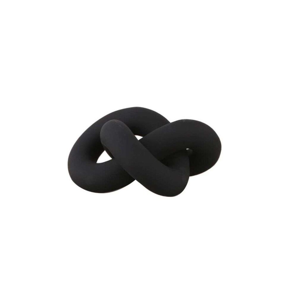 COOEE - KNOT TABLE - Black 11,5x9x6