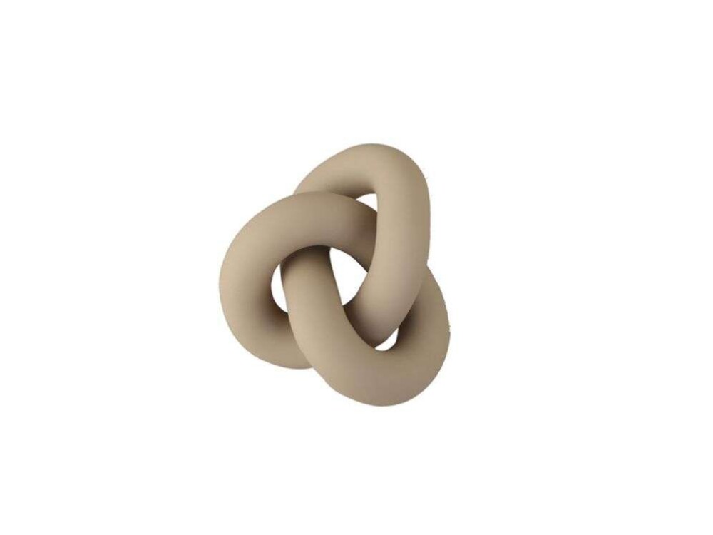 COOEE - KNOT TABLE - Sand 19x15x9