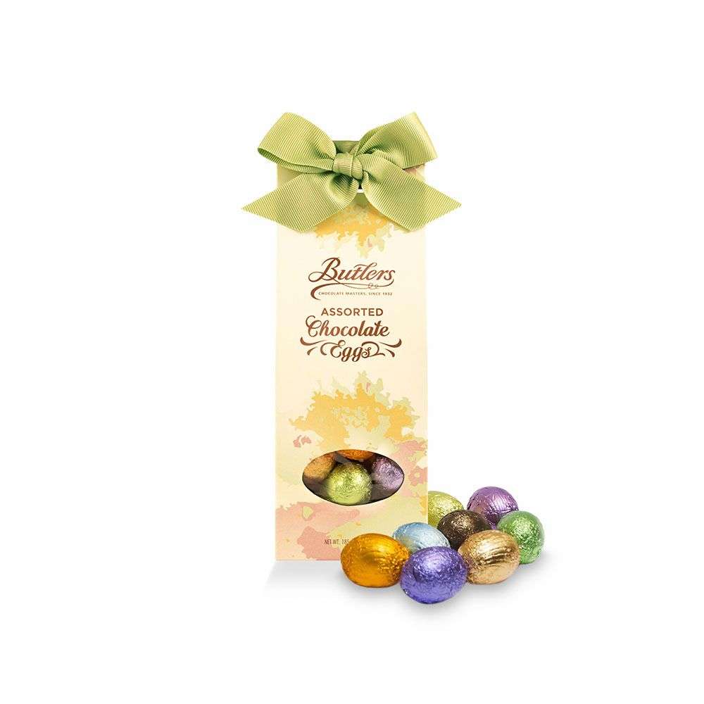 BUTLERS - ASSORTED CHOCOLATE EGGS - 185gr