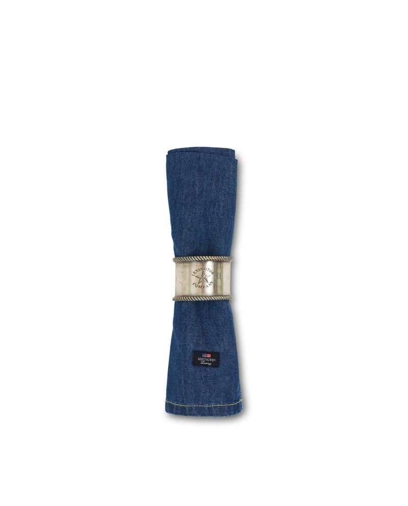 LEXINGTON - TWILL SERVIETT - Denim blå 50x50
