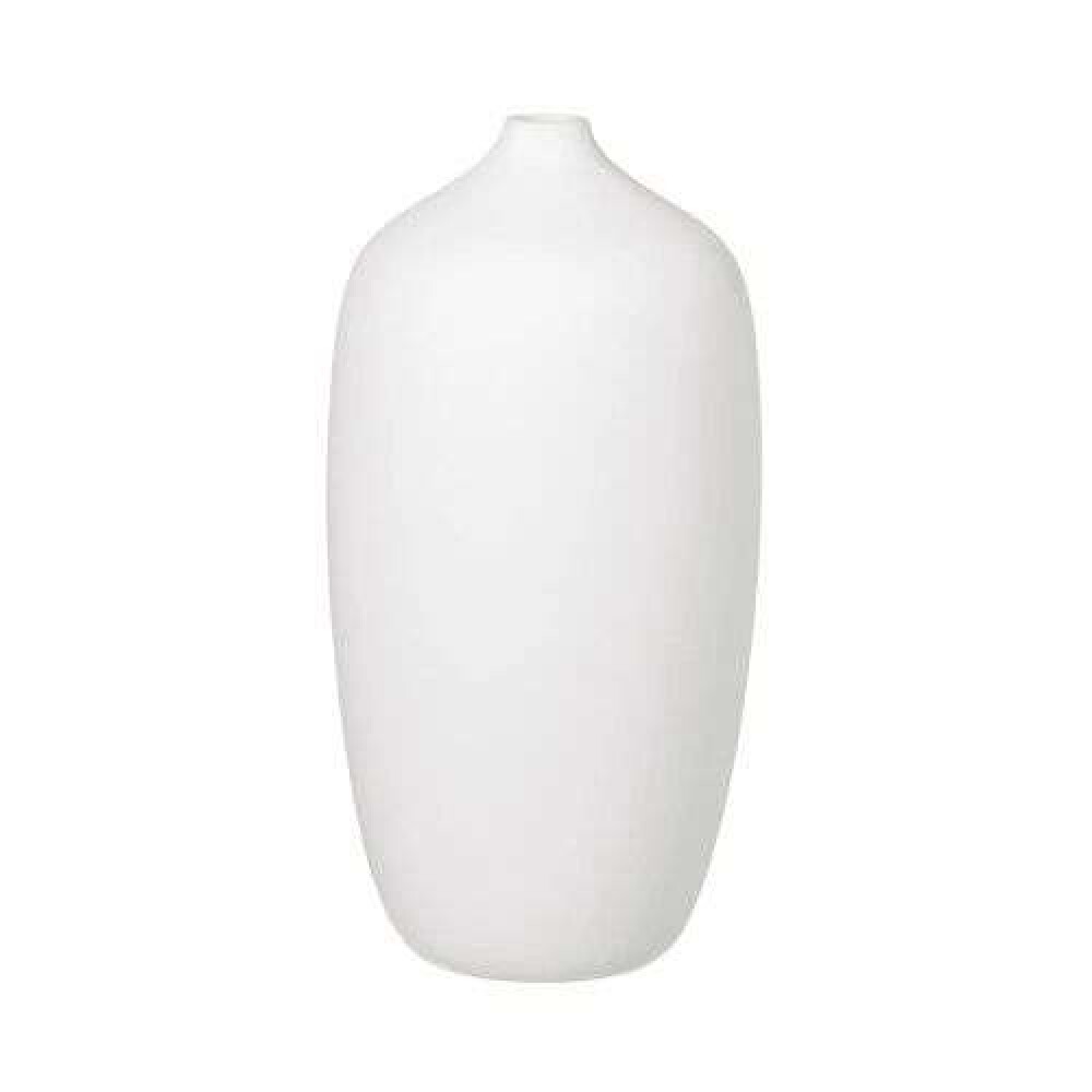 BLOMUS - CEOLA VASE - Hvit 25 cm