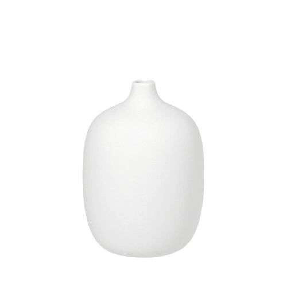 BLOMUS - CEOLA VASE - Hvit 18,5 cm