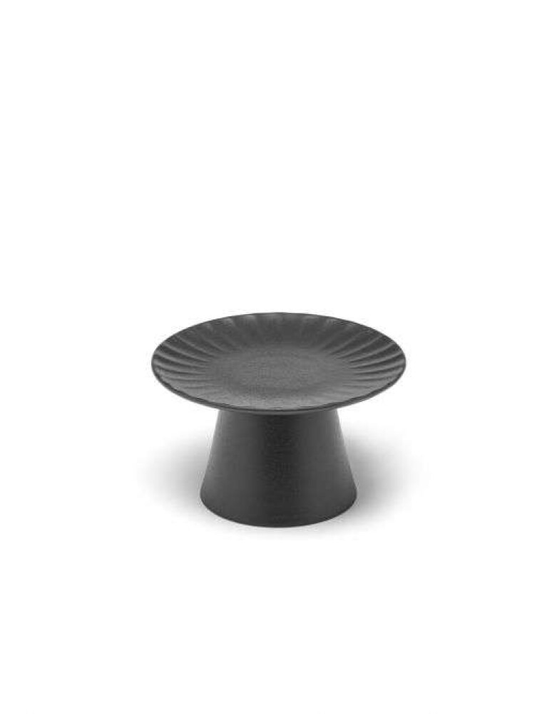 SERAX - INKU CAKE STAND SMALL - Sort Ø15 H9