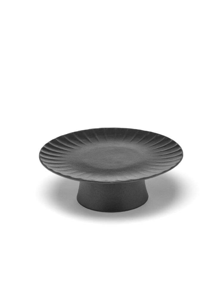 SERAX - INKU CAKE STAND MEDIUM - Sort Ø:21 H:8