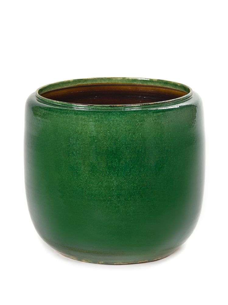 SERAX - COSTA FLOWER POT LARGE - Grønn Ø:25 H:26