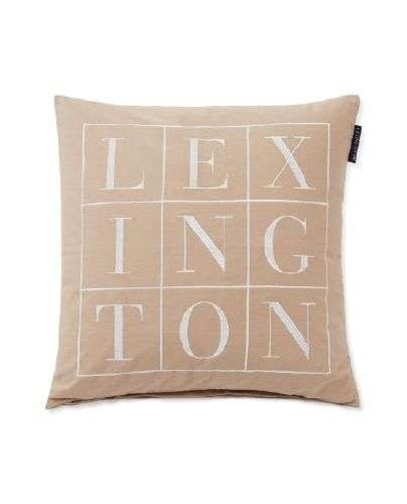 LEXINGTON - PUTETREKK - Beige 50x50 cm