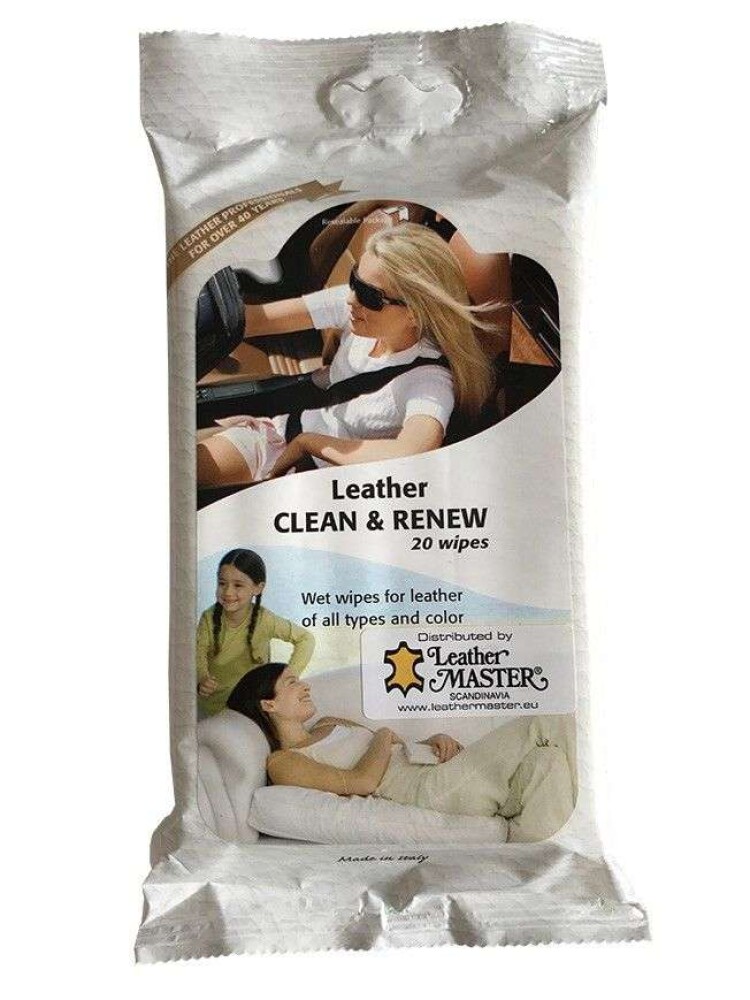 LEATHERMASTER - CLEAN AND RENEW - 20stk