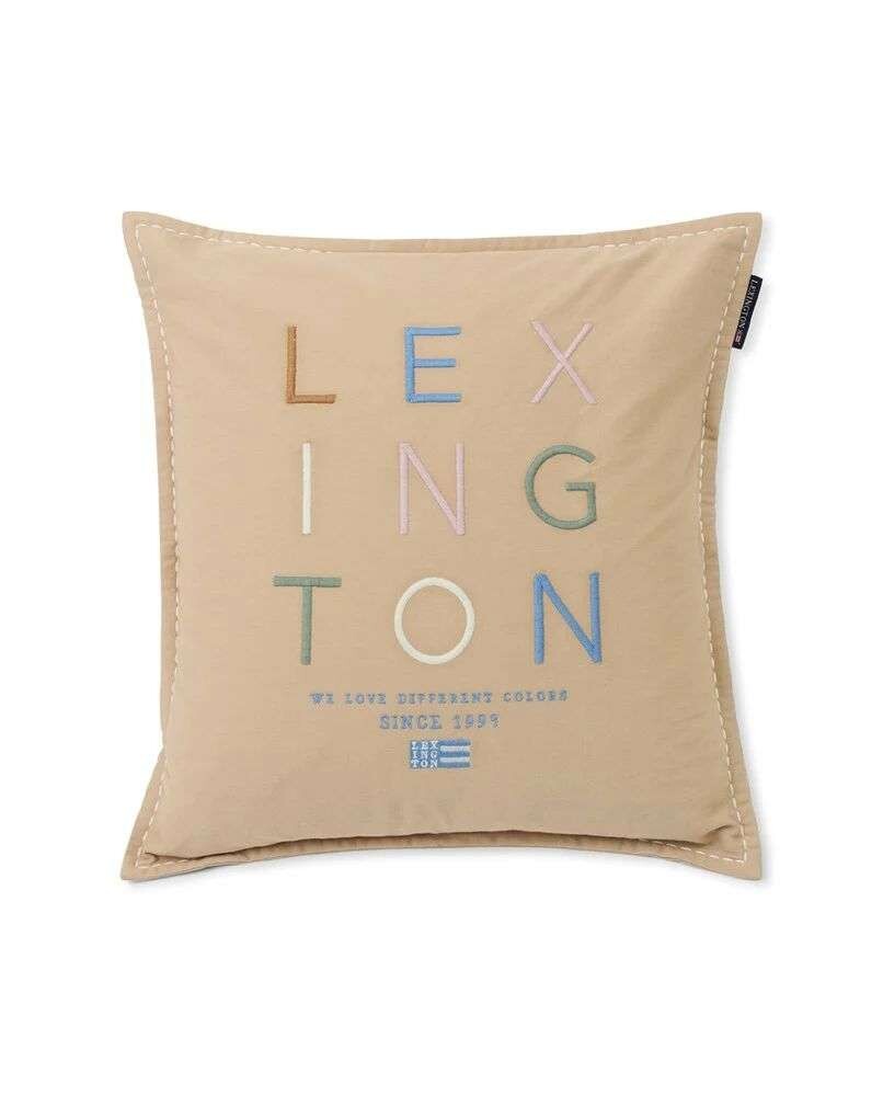 LEXINGTON - PUTETREKK - Beige 50x50 cm