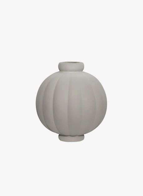 LOUISE ROE - BALLOON VASE 01 - Sanded Grey Ø22,5 H