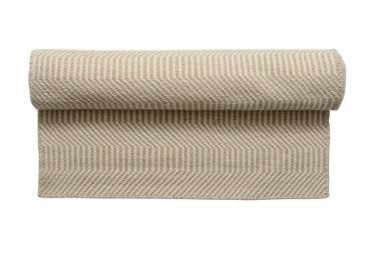 BRUKA - GULVMATTE - sikksakk natur 170x230 cm