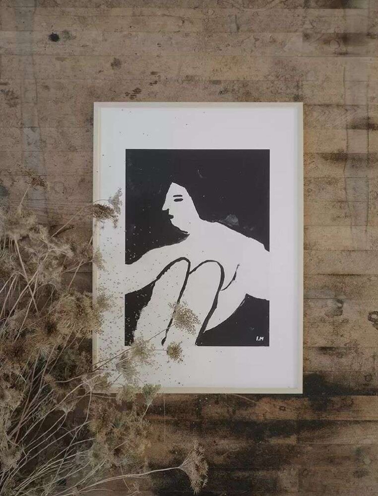 FINE LITTLE DAY - WOMAN POSTER - 40x50 cm
