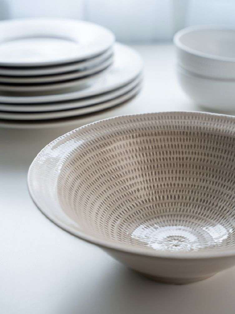 BRUKA - SKÅL FORMA RICE - Havre 25 cm
