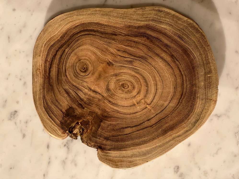 BRUKA - SERVERINGSBRIKKE - Natur Ø 17 Cm