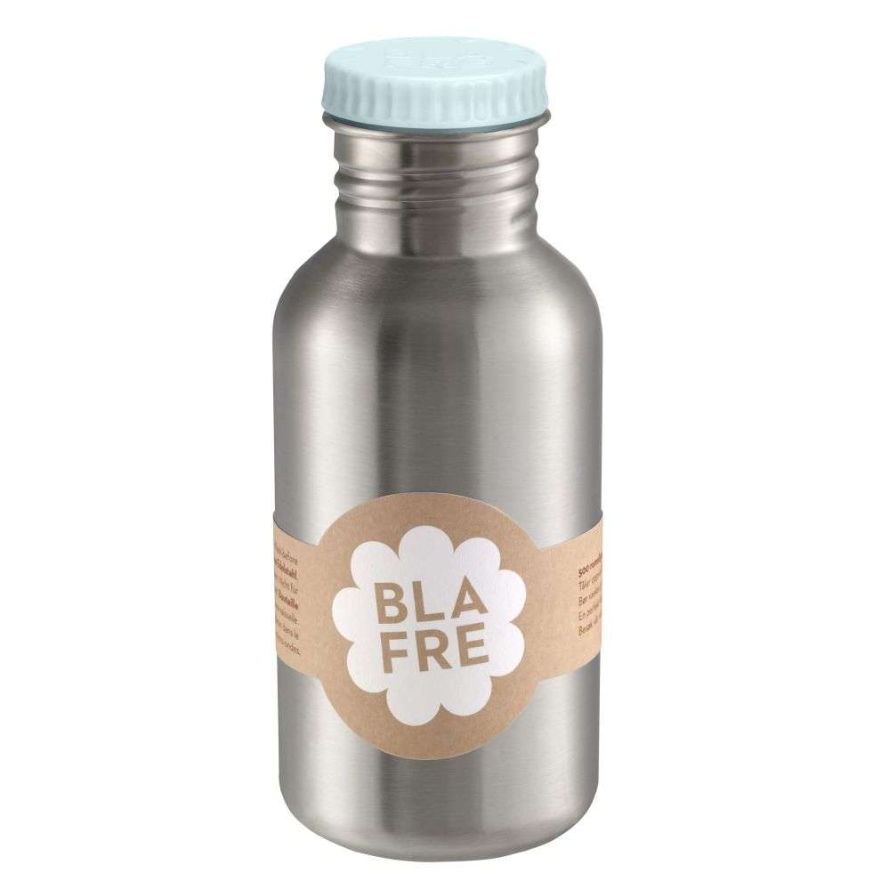BLAFRE - STÅLFLASKE - Lys blå 500 ml