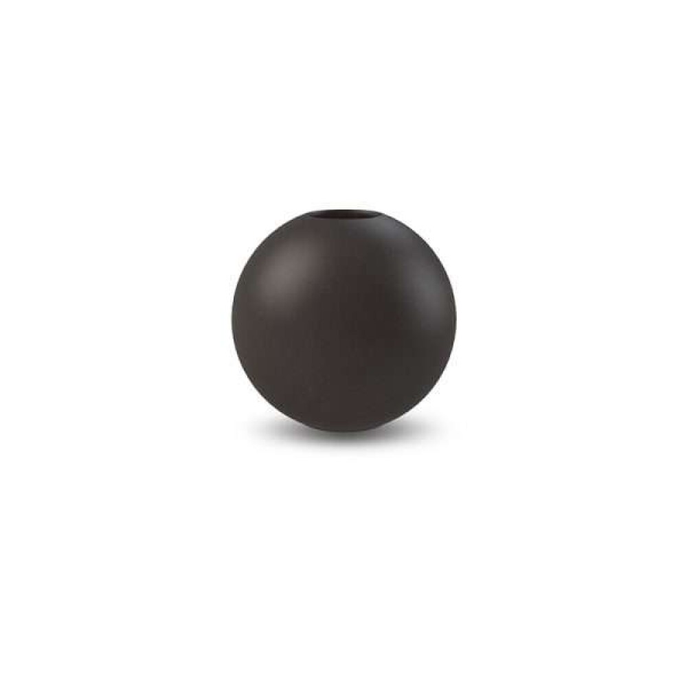 COOEE - VASE BALL - Svart 8 cm