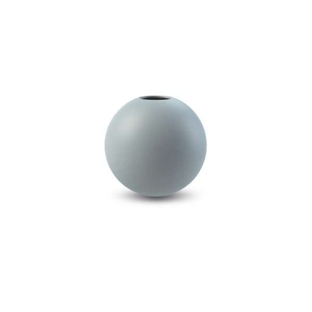 COOEE - VASE BALL - Dusty blue 8 cm