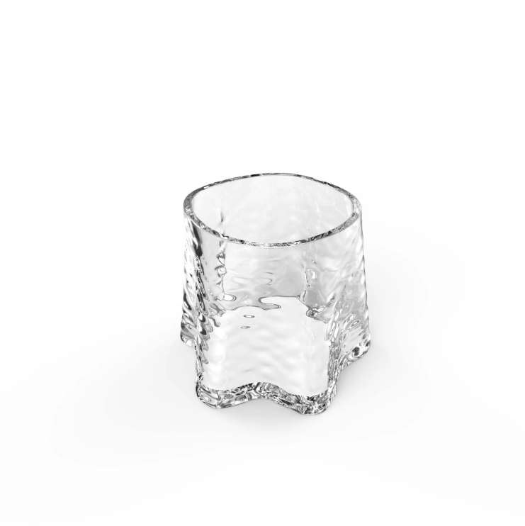 COOEE - GRY TEALIGHT CLEAR