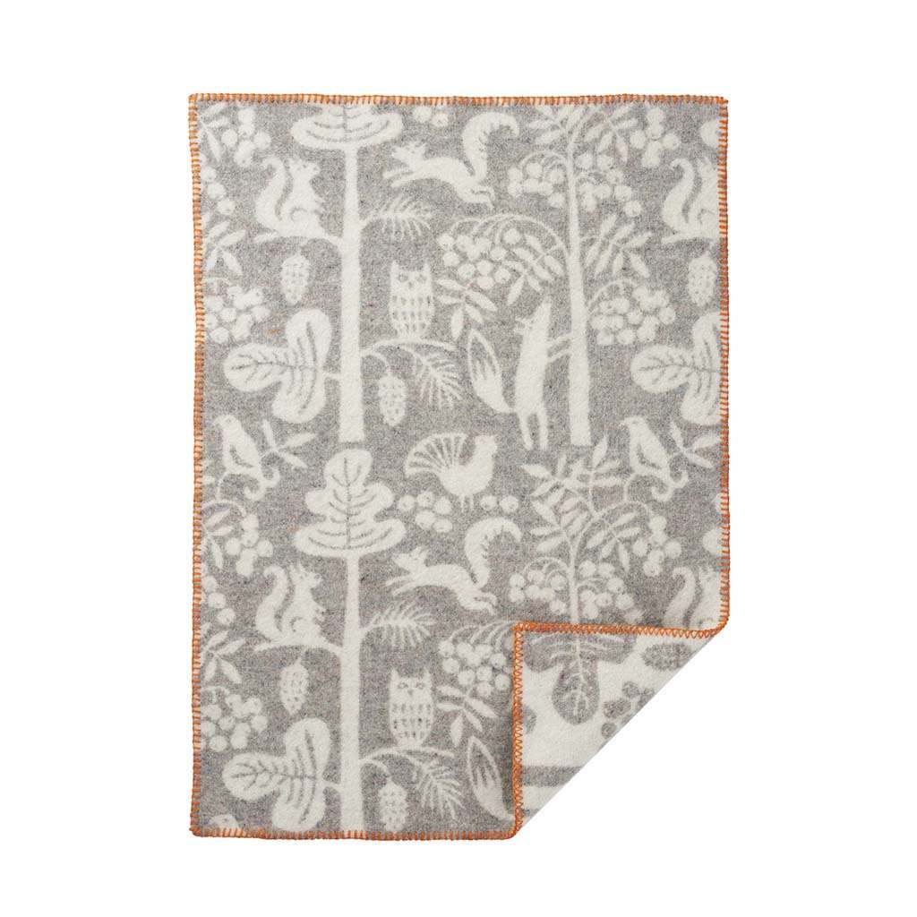 KLIPPAN - BABYTEPPE TREE CLIMBERS GRÅ 65x90cm