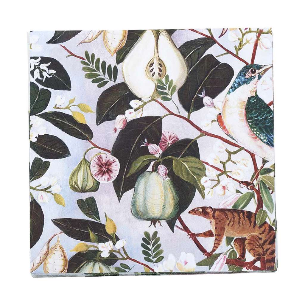KLIPPAN - SERVIETTER  FRUITS 33x33cm
