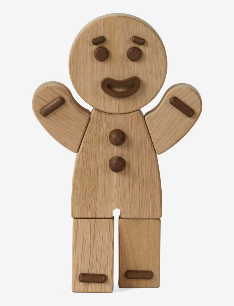BOYHOOD - PEPPERKAKEMANN - Naturlig eik liten