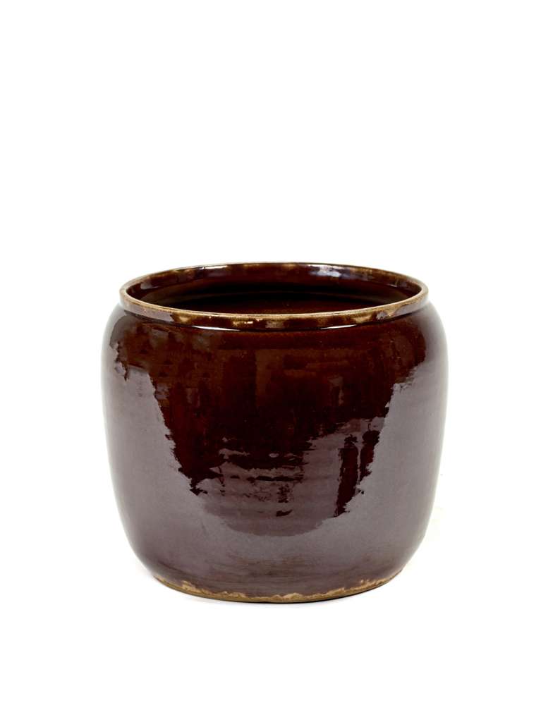 SERAX - COSTA FLOWER POT XS - Brun 16,5cm