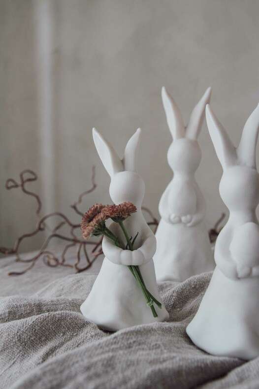 MAJAS COTTAGE - HAREPUS MED PLASS TIL BLOMST