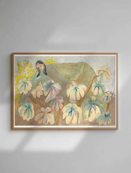 FINE LITTLE DAY - POSTER ROSE GARDEN 70x50cm