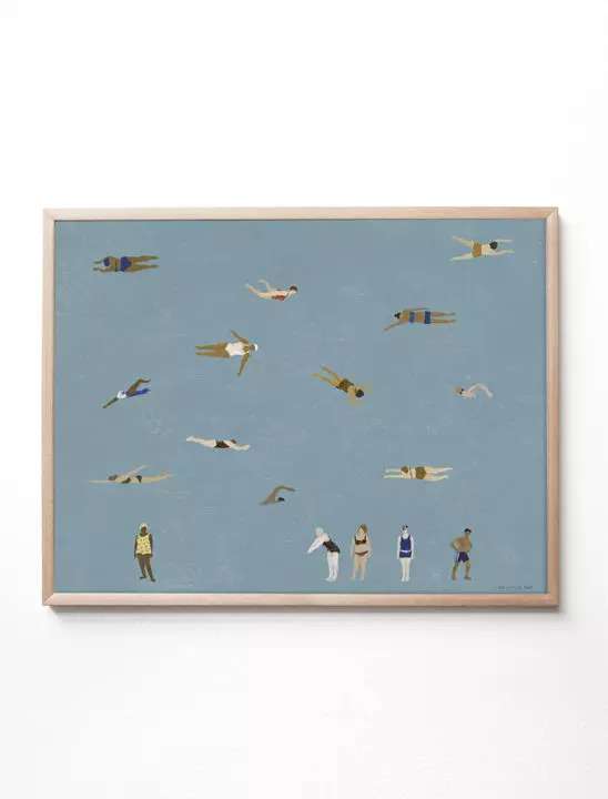 FINE LITTLE DAY - SWIMMERS POSTER 40x50cm