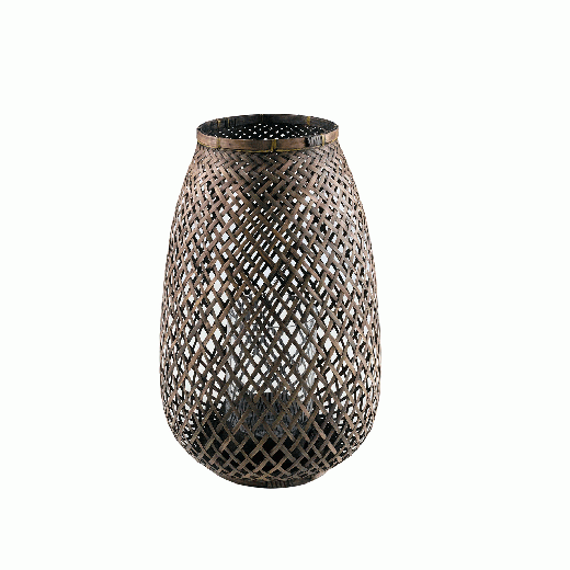 OI SOI OI - BAMBOO LANTERNE LARGE - Blackwashed 55