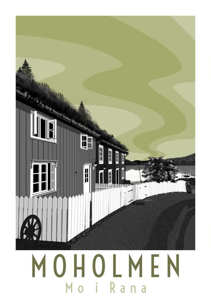 S.M.AABOEN - MOHOLMEN - Olive