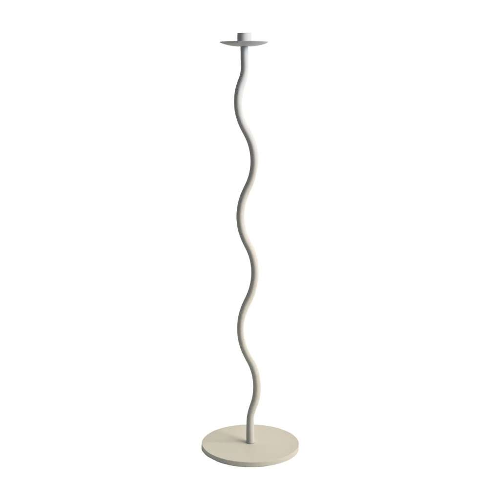 COOEE - CURVED CANDLEHOLDER - Sand 85cm