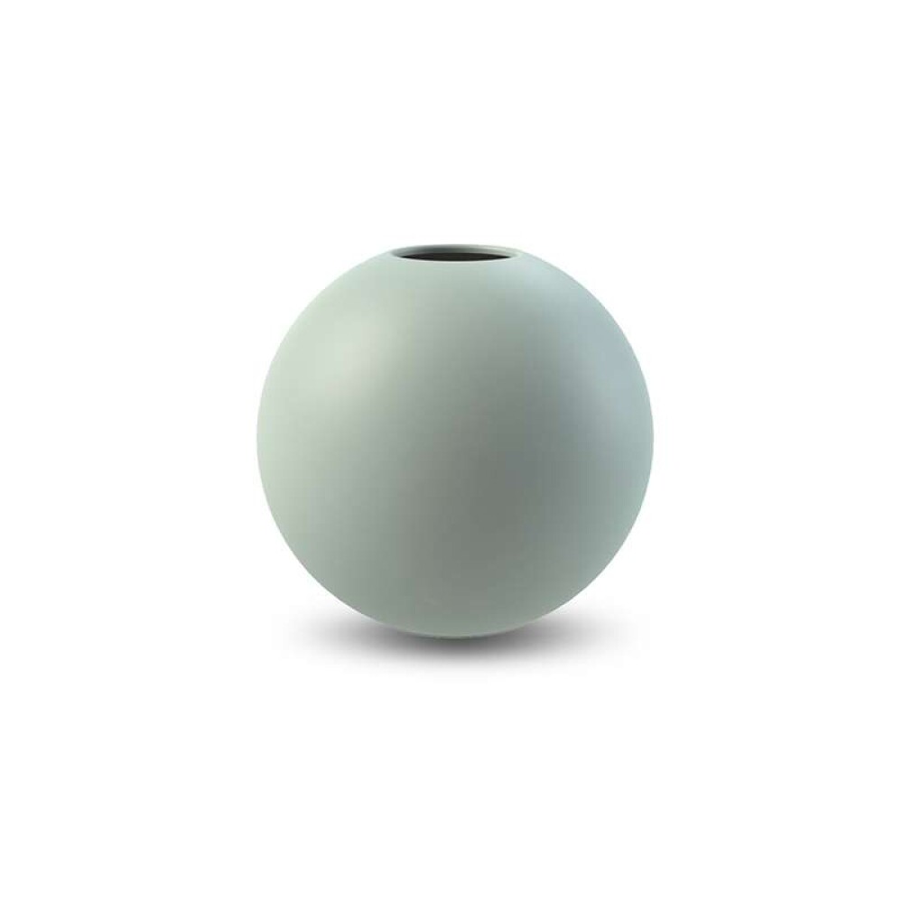 COOEE - VASE BALL - Dusty green 10 cm