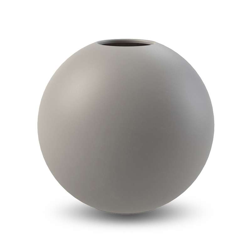 COOEE - VASE BALL - Grå 20 cm