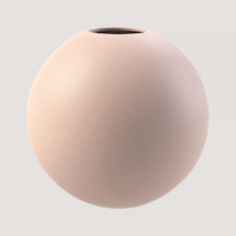 COOEE - VASE BALL - Dusty pink 20 cm