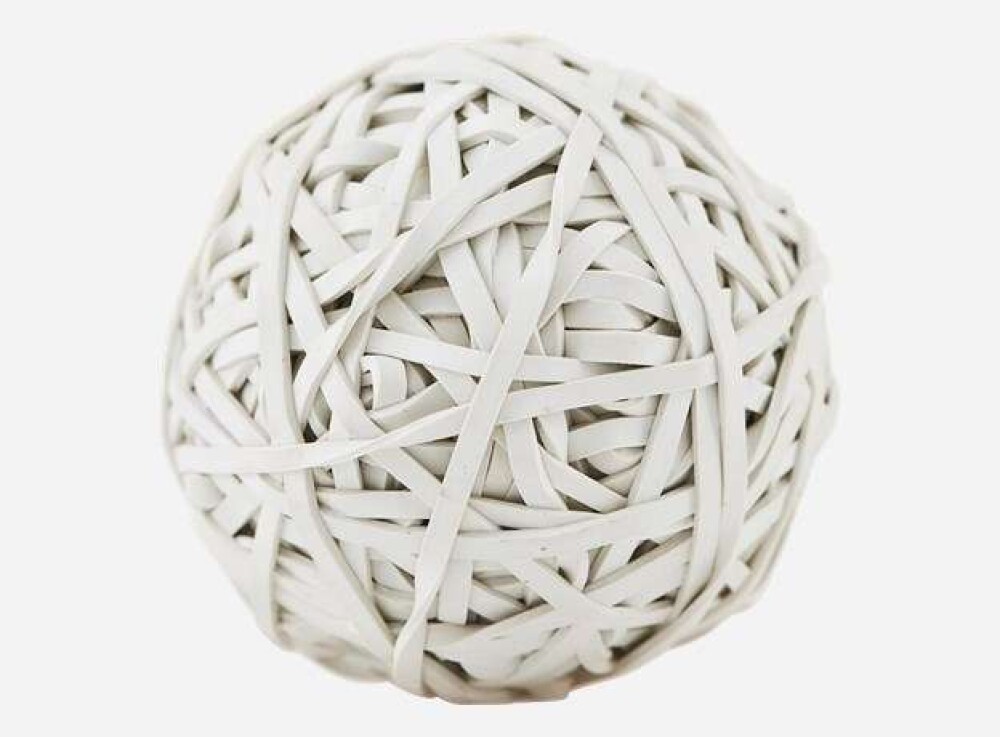 MONOGRAPH BALL MED GUMMISTRIKK