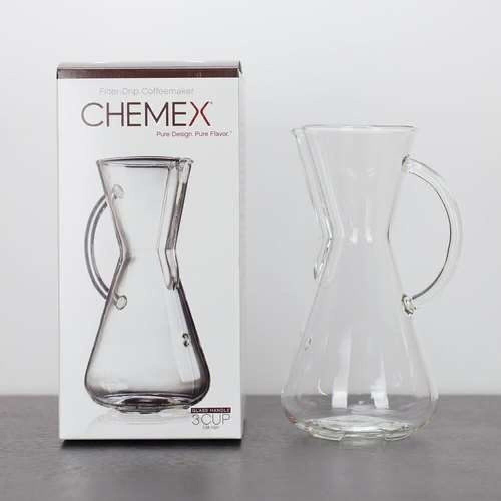 Chemex - Filterdrypp kaffebrygger 3 kopp